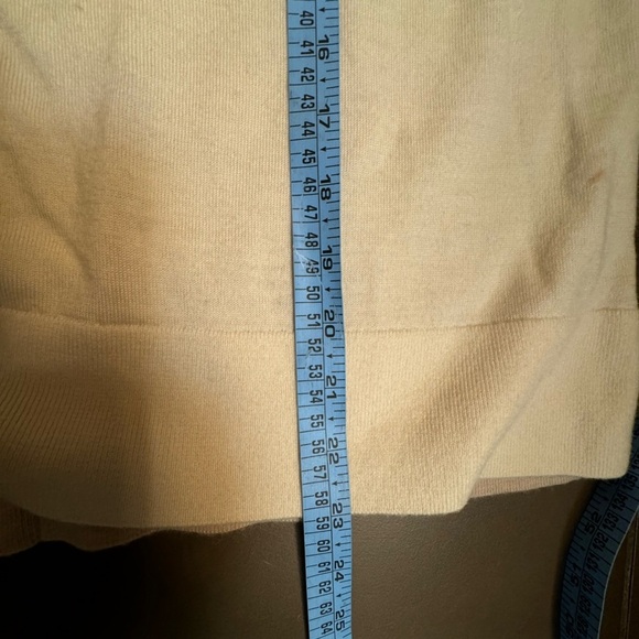 MERINO WOOL BANANA REPUBLIC Crew Neck Women’s Sweater Quiet Luxury Neutral EUC - Picture 13 of 15